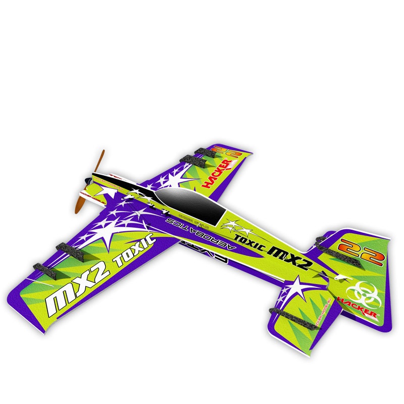 Hacker MX2 Toxic ARF - 81 cm