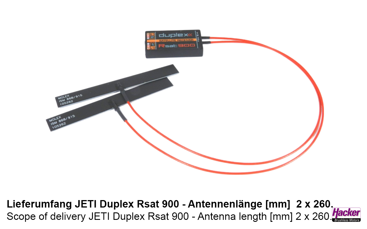 JETI Duplex-Empfänger Rsat 900