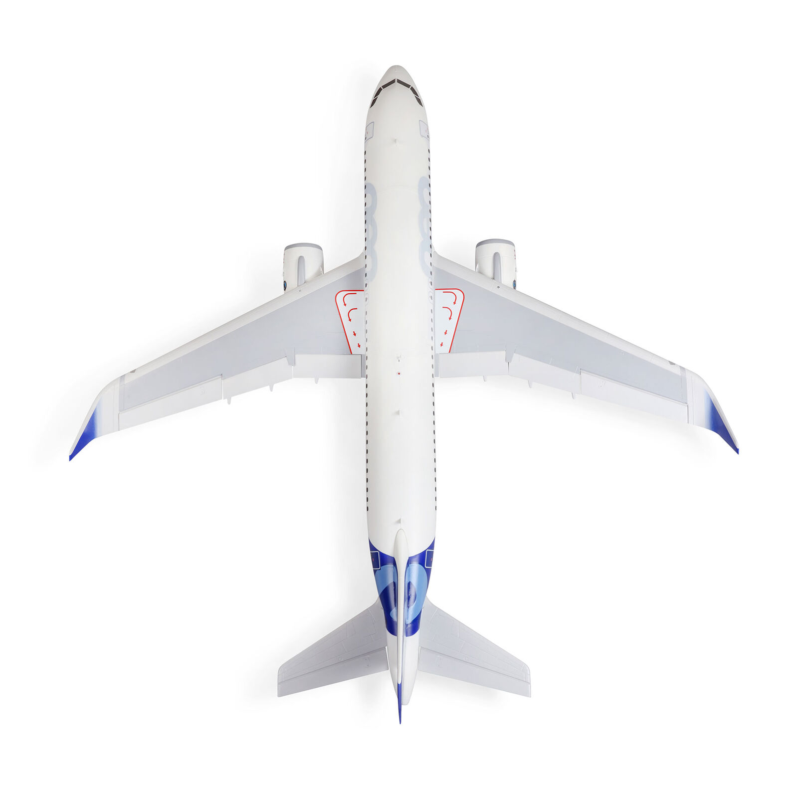 Airbus A320neo Twin 64mm EDF BNF Basic with AS3X+ and SAFE Select