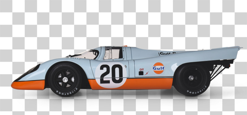 1:8 IXO Porsche 917KH #20 Gulf