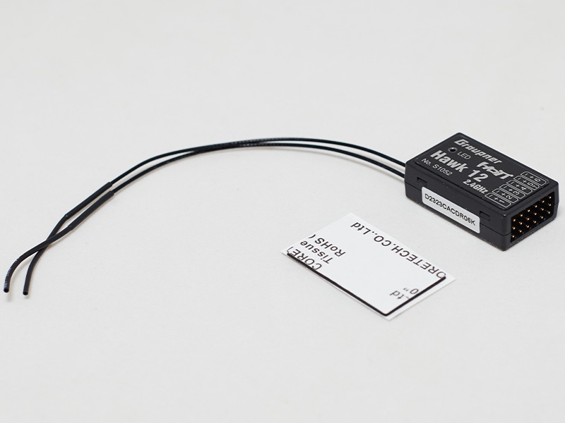 Graupner Hawk-12 HoTT - 2.4 GHz Empfänger 