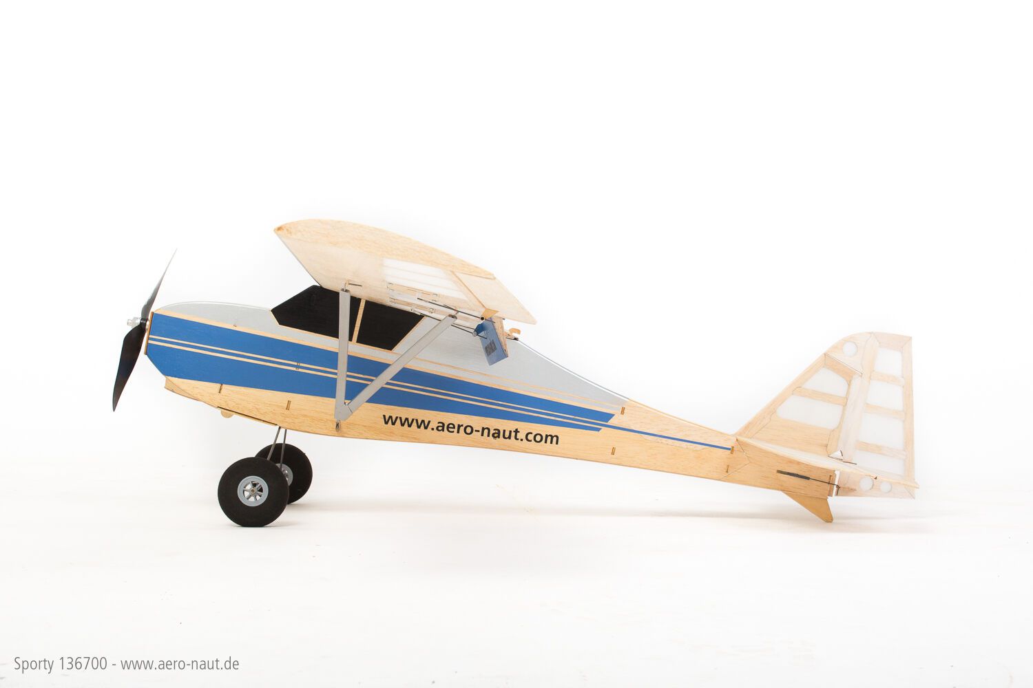 Sporty Querrudertrainer RC Modell Bausatz