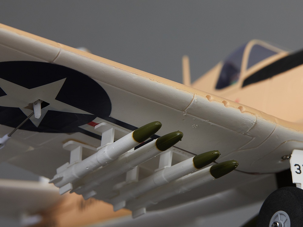 DERBEE F4U Corsair Warbird PNP gelb - 75cm 