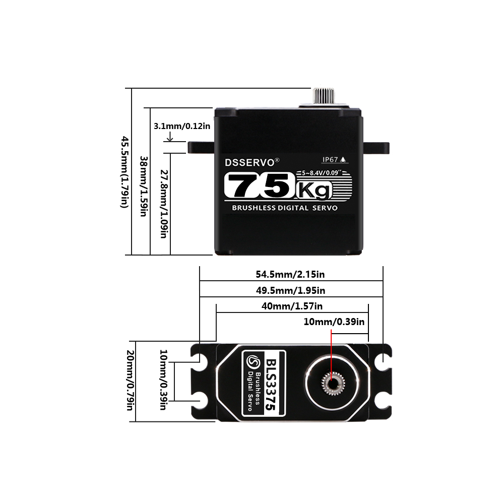 DSSERVO BLS3375 Servo